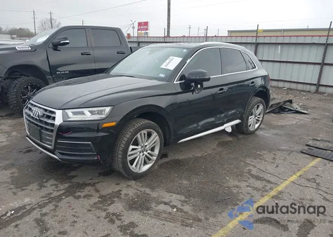2018 Audi Q5 2.0T Premium/2.0T Tech Premium z USA, uszkodzony, nr VIN WA1BNAFY9J2213199